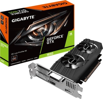 Gigabyte GeForce GTX 1650 OC, 4GB GDDR5, low profile 