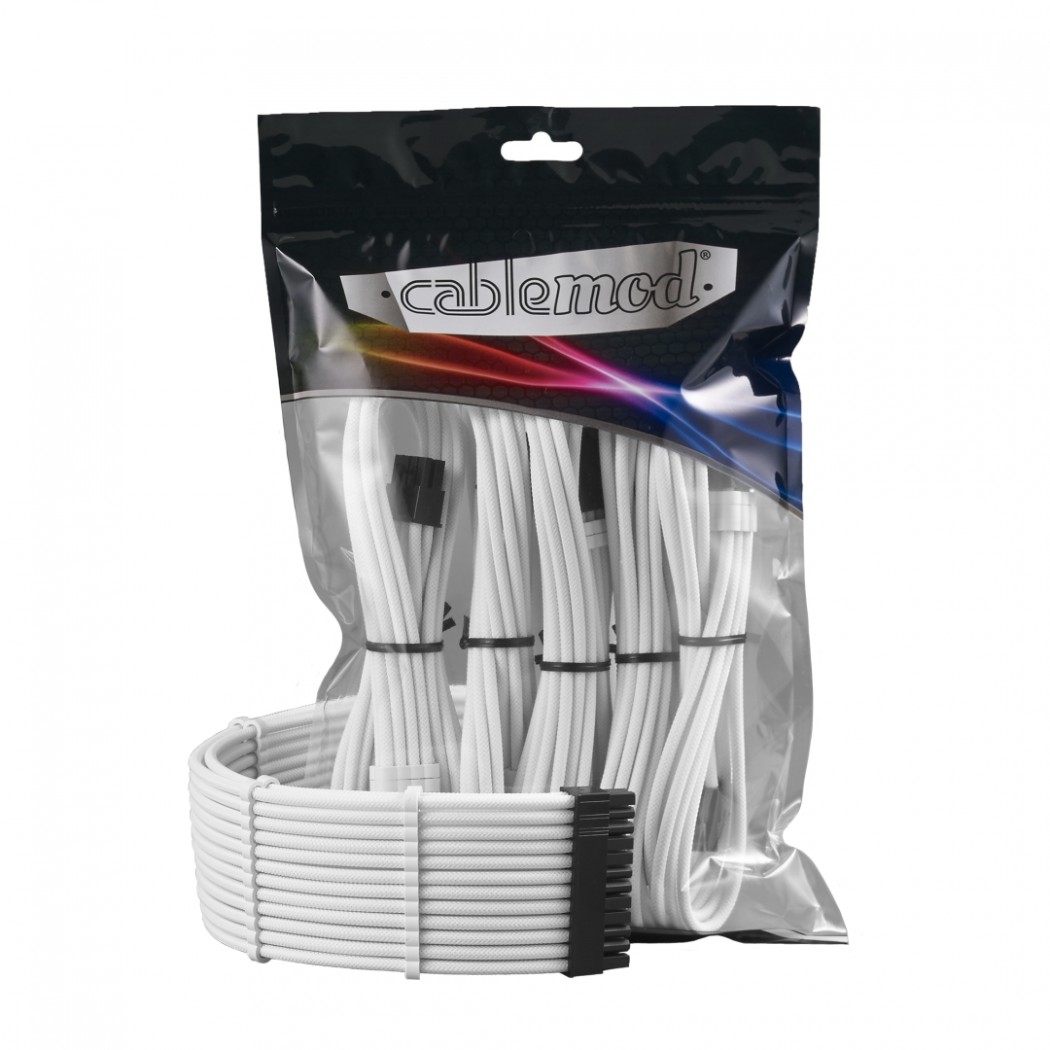 kiebel.de Cablemod PRO ModMesh CableKit sleeved, weiß