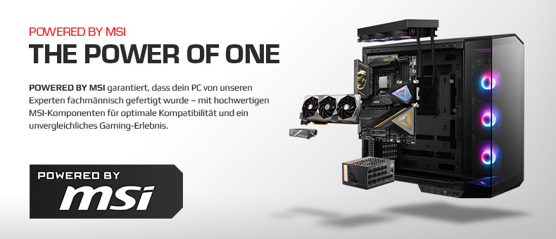 Powered by MSI